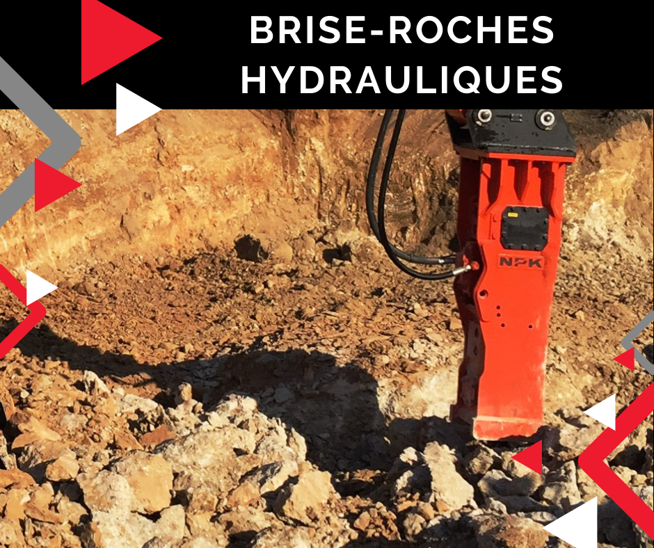 Brise-roches hydrauliques - NPK FRANCE